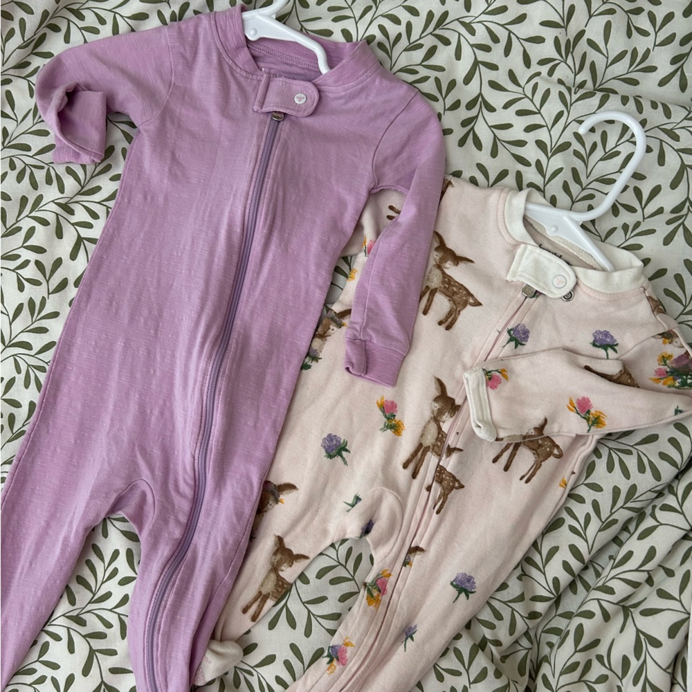 Burt's Bees Lavender Baby Onesie